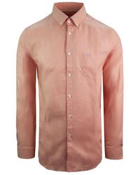Lacoste - Gewebt Reguläres Fit Herren Hemd - Lyst