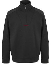 HUGO - Atlas Half Zip 10277512 01 Hoody - Lyst