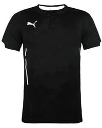 PUMA - Active Short Sleeved T-Shirt Gym Running Tight Top - Lyst