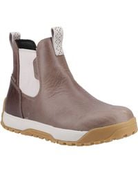 XtraTuf - Ankle Deck Boot Leather Stone Wellington Boots - Lyst