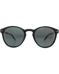 Polaroid - Round Shiny Polarized Sunglasses Metal - Lyst