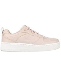 Skechers - Dames Sport Court Trainers In Rose - Lyst