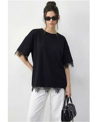Bianco Lucci - Elastane T-Shirt - Lyst