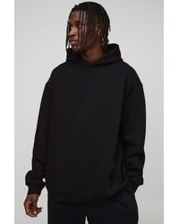 BoohooMAN - Tall Basic Oversized Over The Head Hoodie - Lyst