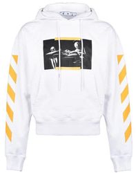 Off-White c/o Virgil Abloh - Carav Painting Over Hoodie - Lyst