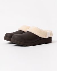 HUNTER - Play Shearling Insulated Clog - Lyst