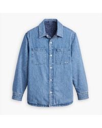 Levi's - Bryant Padded Reversible Overshirt - Lyst