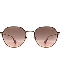 Moncler - Round Shiny Rose Ml0156-K Metal - Lyst