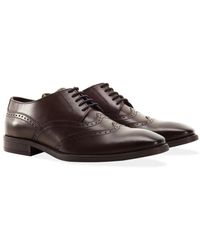 Redfoot - Arthur Brown Leather Derby Shoe - Lyst