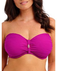 Fantasie - Beach Waves Bandeau Bikini Top - Lyst