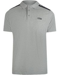 Roberto Cavalli - Taped Shoulders Polo Shirt Cotton - Lyst