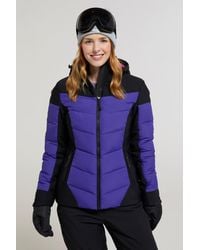Mountain Warehouse - 'Resort' Padded Ski Jacket With Adjustable Hood Water Resistant Coat Polyamide - Lyst