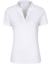 Mountain Warehouse - Uv Polo T-Shirt V Neck Summer Ladies Active Casual Tee Cotton - Lyst