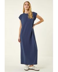 Roman - Button Detail Shirt Midi Dress - Lyst