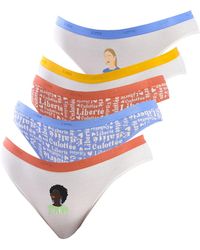 DIM - Pack-5 Cotton Stretch Comfort Panties D4C17 - Lyst