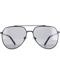 Calvin Klein - Aviator Shiny Solid Smoke Ck20124S Metal (Archived) - Lyst