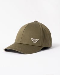Emporio Armani - Cap With Eagle Logo - Lyst