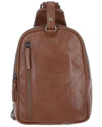 Ashwood Leather - 'Carlo' Real Sling Bag - Lyst