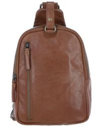 Ashwood Leather - 'Carlo' Real Sling Bag - Lyst