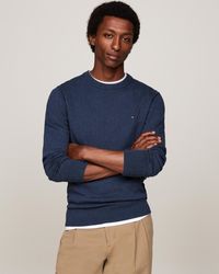 Tommy Hilfiger - Organic Cotton Cashmere Crew Sweater - Lyst