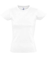 Sol's - Ladies Imperial Short-Sleeved T-Shirt (Absolute) - Lyst