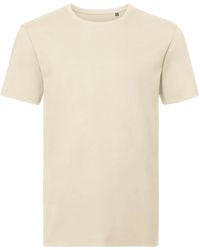 Russell - Organic Short-Sleeved T-Shirt Cotton - Lyst