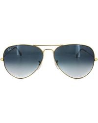 Ray-Ban - Aviator Gradient Light Sunglasses Metal (Archived) - Lyst