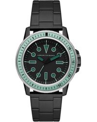 Armani Exchange - Leonardo Watch Ax1858 Stainless Steel - Lyst