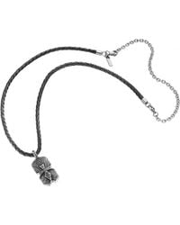 Police - 25901Plb-02 Crest Necklace - Lyst