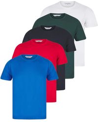 Tokyo Laundry - Cotton 5-Pack Short Sleeve T-Shirts - Lyst