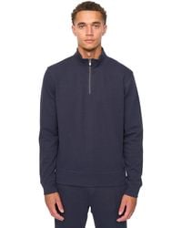 Duck and Cover - Slellmoore Quarter Zip Sweatshirt - Lyst