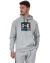 Under Armour - Ua Rival Fleece Graphic Hoody - Lyst