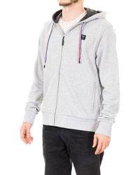 Hackett - Long-Sleeved Sweatshirt With Round Neck And Hood Hm580247 - Lyst