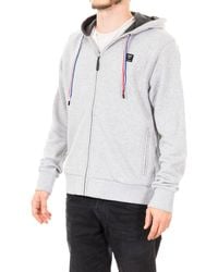 Hackett - Long-Sleeved Sweatshirt With Round Neck And Hood Hm580247 - Lyst