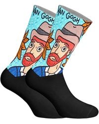 Jenes Socks - Elastic Printed Long - Lyst