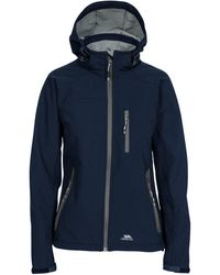 Trespass - Ellison Hooded Softshell Jacket With Zipped Pocket - Lyst