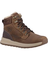 Helly Hansen - Sport Kelvin Lx Leather Coffee Boots - Lyst