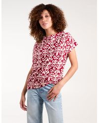 Blue Vanilla - Cowl Neck Deep Hem Top - Lyst