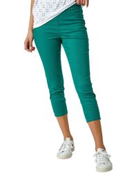 Roman - Cropped Stretch Denim Jegging - Lyst