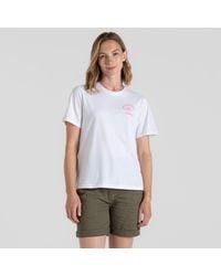 Craghoppers - Organic Cotton Floral T-Shirt - Lyst