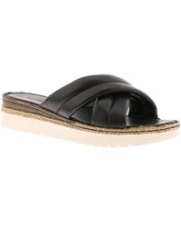 Hush Puppies - Sandals Wedge Samira Leather Slip On Leather (Archived) - Lyst