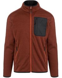 Regatta - Kitom Full Zip Fleece Jacket ( Ochre Marl) Material_Polyester - Lyst