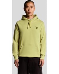 Lyle & Scott - Loopback Cotton Hoodie - Lyst