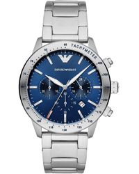 Emporio Armani - Mario Watch Ar11306 Stainless Steel (Archived) - Lyst