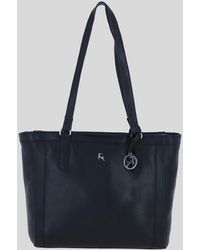 Ashwood Leather - 'Ballina' Genuine Shoulder Bag With Hardware - Lyst