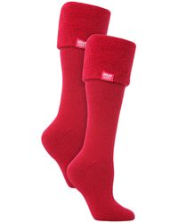 Heat Holders - Ladies 2 Pack Wellington Soft Brushed Inner Boot Socks - Lyst