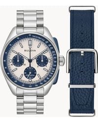 Bulova - Lunar Pilot Watch 98K112 Stainless Steel - Lyst
