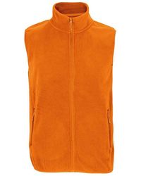 Sol's - Adult Factor Microfleece Recycled Body Warmer - Lyst
