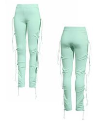 PUMA - X Rihanna Fenty Laced Leggings Cotton - Lyst