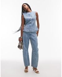 ASOS - Barrel Leg Jean - Lyst
